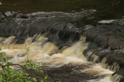 Rocks in water