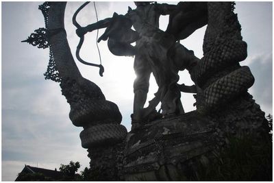 Low angle view of built structure