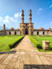 View of historic building against sky