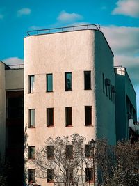 Low angle view of building against sky