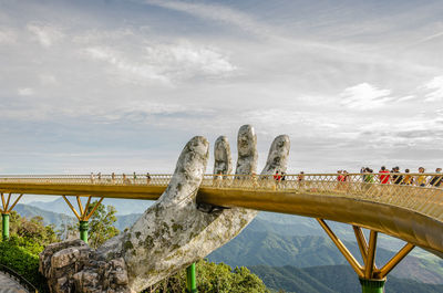 Golden bridge - sunworld ba na hills at da nang, vietnam