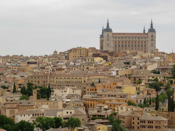 Buildings in a city