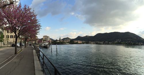 River with buildings in background