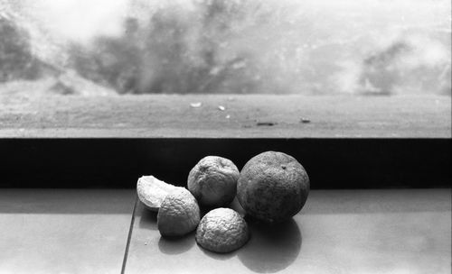 Close-up of fruits on the table