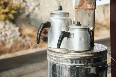 Close-up of coffee cup