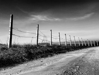 Landscape against sky