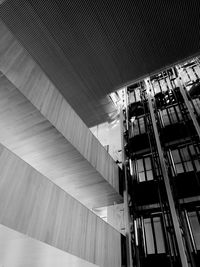 Low angle view of illuminated building