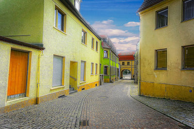 Houses against sky