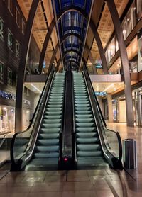 Staircase in modern building