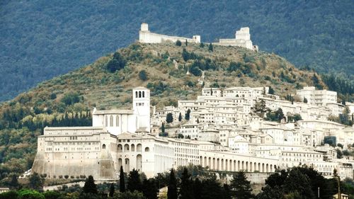 Historic buildings at assisi