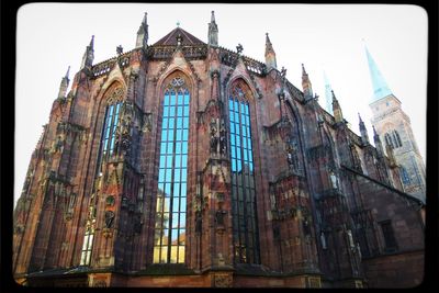 Low angle view of church