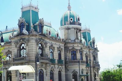 Low angle view of church