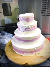 Close-up of dessert