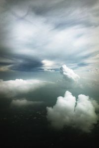 Scenic view of cloudy sky