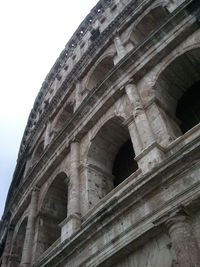 Low angle view of historical building