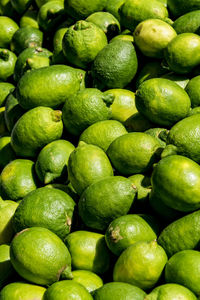 Full frame shot of lemons for sale