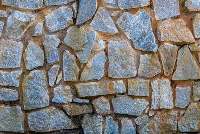 Full frame shot of stone wall