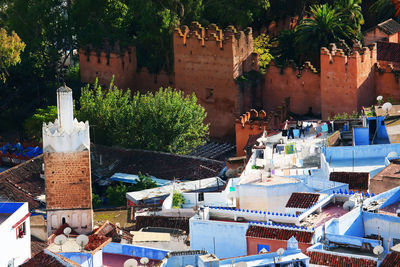 View of buildings in city