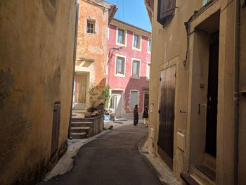 Street amidst buildings in city