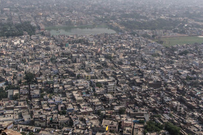 Aerial view of cityscape