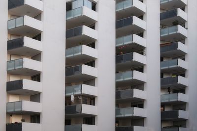 Full frame shot of modern building