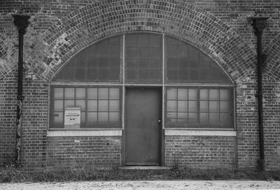 Hilsea lines ramparts fort in black and white