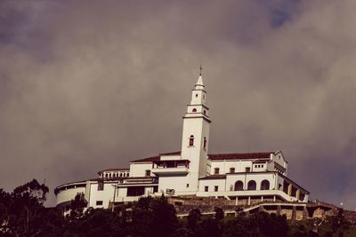 Low angle view of building against sky