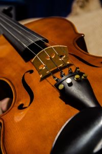 Close-up of guitar