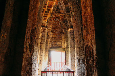 Low angle view of old building