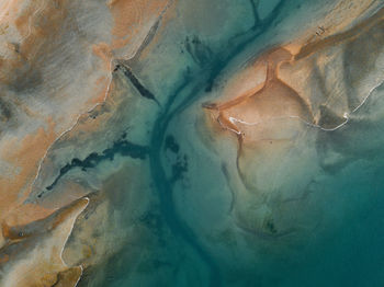 Coastal landscape in patagonia.