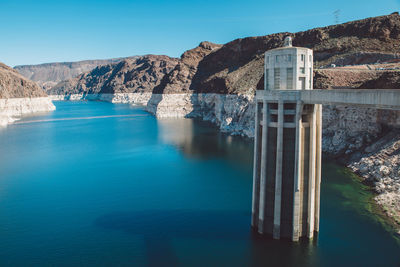 Built structure at hoover dam