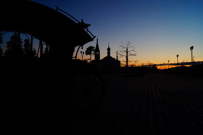 View of sky at sunset