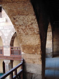 Interior of old building