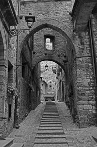 View of old ruins