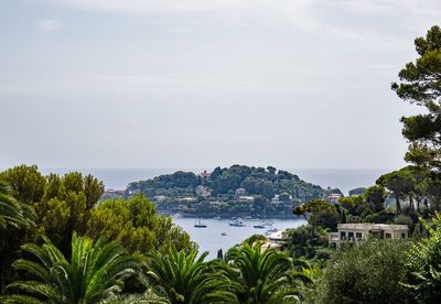 View from villa ephrussi de rothschild