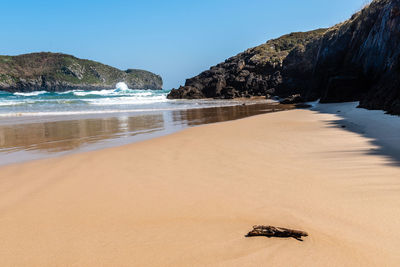 Borizo beach in llanes