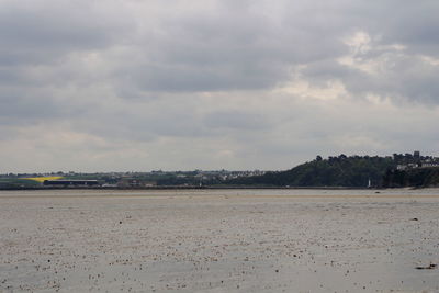 Scenic view of cloudy sky