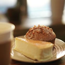 Close-up of cake in plate