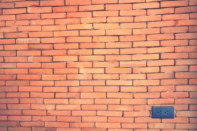 Full frame shot of brick wall