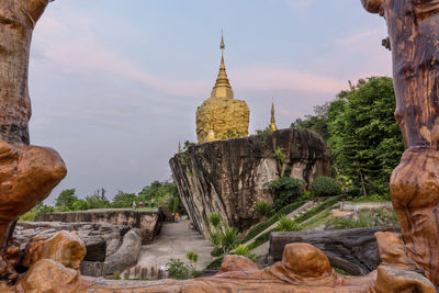 View of a temple