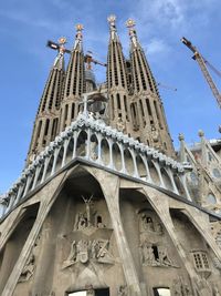 Low angle view of cathedral against sky