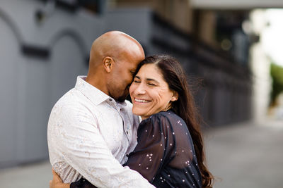 Portrait of a smiling couple