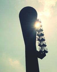 Low angle view of sky