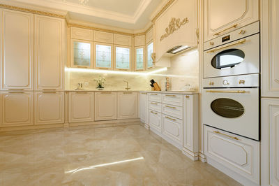 Interior of modern kitchen