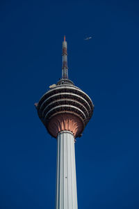 The kuala lumpur tower is a communications tower located in kuala lumpur, malaysia.