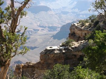 Scenic view of mountains