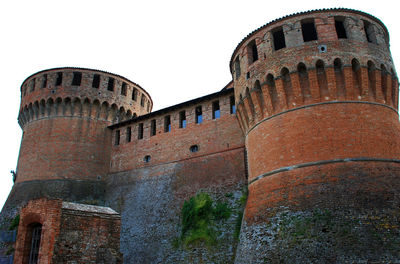 Low angle view of historical building against sky