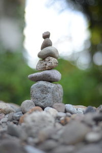 Stack of pebbles