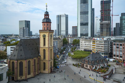 City view of frankfurt am main