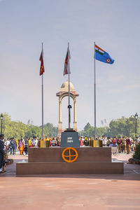 War memorial, amar jawan jyoti, india gate, new delhi, india